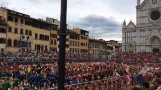 Calcio Storico Fiorentino 2014  Saluto alla voce [upl. by Dickie906]