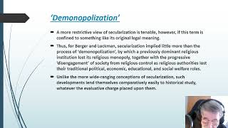 SRM 11 Secularization and modernization [upl. by Yared]