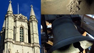 Gent SintBaafskathedraal klokken solo deel amp volgelui  Ghent cathedral bells [upl. by Marjy316]