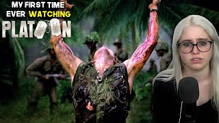 My First Time Ever Watching Platoon  Movie Reaction [upl. by Nicki]