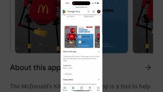 McDonalds cashier training app  what is it [upl. by Lewanna671]