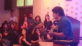 danyal zafar sings his own song first time live in lums english song [upl. by Aivat]