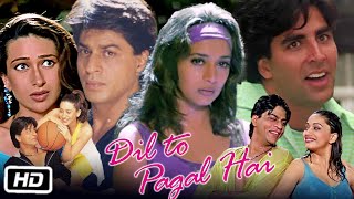 Dil To Pagal Hai Full HD 1080p Movie  Shah Rukh Khan  Madhuri Dixit  Karisma Kapoor  Review [upl. by Anuahsal657]