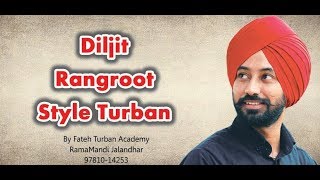 Uk Style Turban Diljit Dosanjh El Sueno Turban African style turban  UK Style Pagg pagg turban [upl. by Avner164]