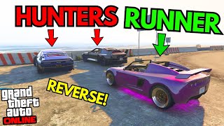 VOLTIC vs 2 ENIVSAGE REVERSE GTA 5 MANHUNT Can I Survive [upl. by Irrem]