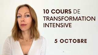 TRANSFORMATION INTENSIVE  5 OCTOBRE  Yoga du Visage  Facebuilding [upl. by Sella864]