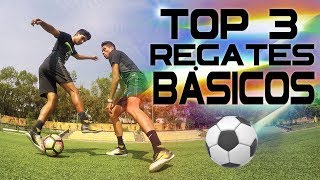 TOP 3 REGATES BÁSICOS ⚽️ pero EFECTIVOS ⚡️ para LLEVARTE a tu RIVAL 🔥 [upl. by Syramad677]