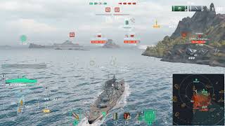 World of Warships  Brandenburg in 4vs4 Brawl  1 vs 2  Zieten 404 [upl. by Merc264]