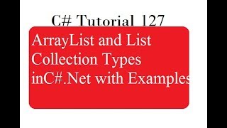 ArrayList and List C With Examples [upl. by Anatak]