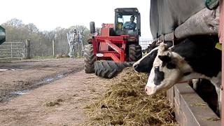 Silage pushover Trillick CoTyrone [upl. by Yalcrab]