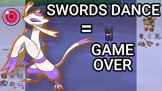 Swords Dance Mienshao Sweep Pokemon Showdown Random Battles High Ladder [upl. by Ened154]