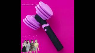 Handmade Blackpink Lightstick  how to make blackpink lightstick at home shorts viral tiktok [upl. by Arem]