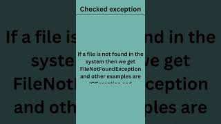 Types of Exception in java  Core Java  TechBot [upl. by Yralam]