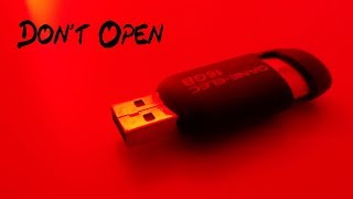 Buying a Real Dark Web Mystery Box Part 2  Whats on The Thumb Drive Very Scary [upl. by Blondell]