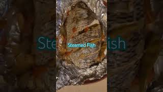 Grilled or Steamed Fish🐟 steamgrilled food yummy viralshort trendingshorts fish [upl. by Asyral]