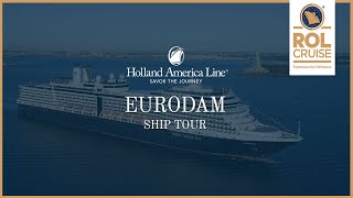 Holland America Lines ms Eurodam Highlights  Cruise Ship Tour  ROL Cruise [upl. by Annahsed]