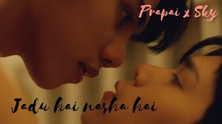 BL love in the air  Prapai x sky ♥️ fmv  🎶Jadu hai nasha hai [upl. by Goode545]