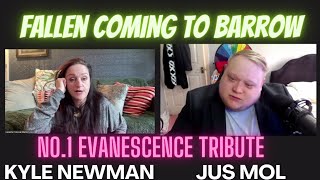 FALLEN  THE NO 1 EVANESCENCE TIBUTE INTERVIEW [upl. by Etezzil]