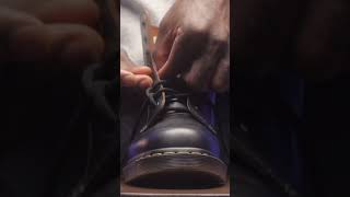 How to lace your boots Ladder lacing [upl. by Mateo]