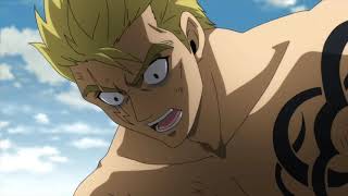 Laxus VS Wall Full Fight Dubbed Fairy Tail [upl. by Xenia]