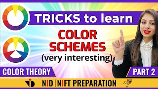 Color Theory for NIFT NID Entrance Exams  Color Schemes  Color Wheel Fundamentals [upl. by Stillman]