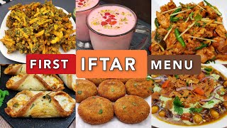 Iftar Recipes Try Something Easy for First Iftar❗️Ramadan Iftar Menu By Aqsas Cuisine Chaat Kabab [upl. by Amees638]