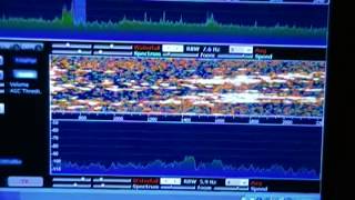 RTL 2832 SDR Panadapter on FT 920 [upl. by Maro]