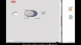 Como hacer un convertidor de divisas con botón en LabVIEW [upl. by Honeyman]