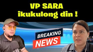 VP SARA ikukulong din [upl. by Serena]