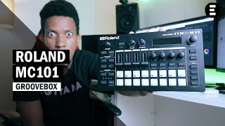 Roland MC 101 Groovebox Caixa de Ritmo profissional  EGITANApt [upl. by Aelanej]