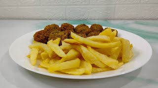 Tamiya Falafel Recipe I طريقة عمل الفلافل في المنزل I Food Recipes By HyperCuisine I Cooking Channel [upl. by Casie]