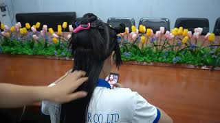 HOW TO REINSTALL KERATIN HAIR EXTENSIONS [upl. by Mohsen]