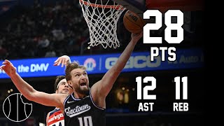 Domantas Sabonis Highlights  Kings vs Suns  22nd Dec 2023 [upl. by Laehcar]