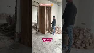 Effective Wood Termite Treatment  termitetreatment termite termitecontrol wood protection [upl. by Ilise]