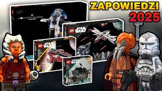 MNÓSTWO ZAPOWIEDZI LEGO STAR WARS 2025 [upl. by Aenaj]