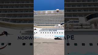 Norwegian Escape In Port Livorno Italy 🇮🇹 [upl. by Ativ]