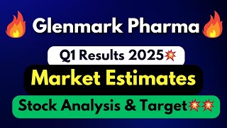 Glenmark pharma share analysis Glenmark pharma latest news q1 results 2025 Stock Market Analysis [upl. by Nehtanoj653]