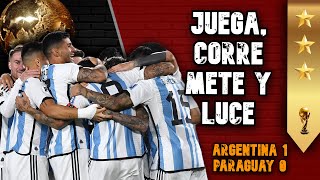 ANÁLISIS  ARGENTINA 1  0 PARAGUAY  Eliminatorias Mundial 2026  Bruno González [upl. by Deedahs]