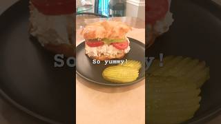 Chicken Salad Croissant chickensalad sandwich short [upl. by Tanaka]