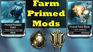 Warframe  How To Get Primed Mods  Beginners Guide [upl. by Brownley649]