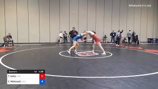 76 Kg Quarterfinal Tristan Kelly Unattached Vs Yelena Makoyed Cardinal Wrestling Club [upl. by Boaten]