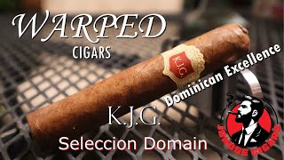 Warped Cigars KJG Seleccion Domain 4546 Jonose Cigars Review [upl. by Eniarda]