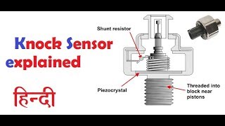 Knock sensor explained in Hindi [upl. by Wieche]