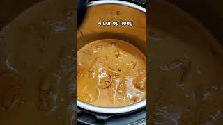 Thaise rode curry met kip uit de slowcooker [upl. by Erdna]