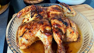 Une autre façon de faire LE POULET ROTI au four avec une sauce piment douxtrès délicieux [upl. by Marcella467]