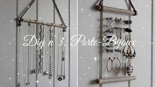 DIY n°3  portebijoux [upl. by Ahsercal424]