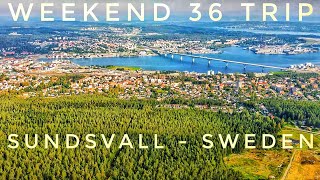 Sundsvall  Sweden Weekend 36 trip [upl. by Maag732]