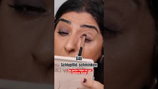 Ü40 Schlupflider Schminken schlupflider hoodedeyemakeup makeuptipps ü40makeup [upl. by Ainahpets]