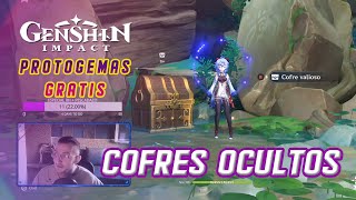 7 COFRES de 30 PROTOGEMAS OCULTOS en la ISLA TSURUMI 👻  Genshin Impact Español [upl. by Ocirderf20]