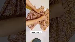 New amazing frock cutting YouTube shorst video viral [upl. by Asilet990]